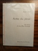 Actes du Jésus. JOUET Jacques & SCANREIGH Jean-Marc