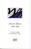 Cheyne Editeur, 1980-2000. A french publisher of contemporary poetry. BROSSARD Olivier & al.