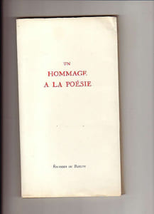 Un Hommage à la Poésie
