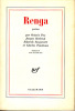 Renga. PAZ Octavio, ROUBAUD Jacques, SANGUINETTI Edoardo & TOMLINSON Charles