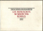 Les manuscrits ne seront pas rendus - 1861. FARNER Teresa & MEISTER Wilhelm