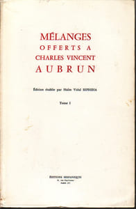 Mélanges offerts à Charles Vincent Aubrun