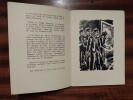 Ode &agrave; la France meurtrie. PIERARD Louis & MASEREEL Frans