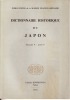 Dictionnaire historique du JAPON. Fascicules V - Lettre F. IWAO Seiichi & al.