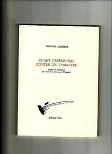 Chant cérémonial contre un tamanoir
