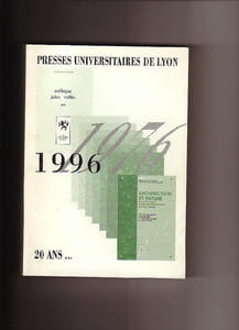 Presses Universitaires de Lyon, 1976-1996, 20 ans...