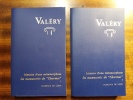 Histoire d'une métamorphose - Les manuscrits de "Charmes". Volumes 1 et 2. (VALERY Paul) / LUSSY (de) Florence