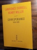 Correspondance - 1935-1980. DURRELL Lawrence & MILLER Henry