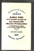 André Gide et le premier groupe de La Nouvelle Revue Française. La formation du groupe et les années d'apprentissage, 1890-1910. (GIDE André) / ANGLES ...