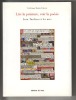 Lire la peinture, voir la poésie. Jean Tardieu et les arts. (TARDIEU Jean) / MARTIN-SCHERRER Frédérique