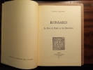 Ronsard - Le Roi, le Poète et les Hommes. (RONSARD (de) Pierre) / MENAGER Daniel