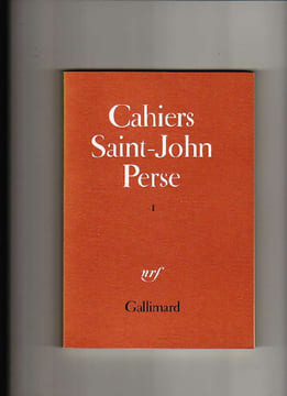Cahiers Saint-John Perse n° 1. COLLECTIF / (SAINT-JOHN PERSE)