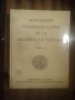 Les Manuscrits classiques latins de la Bibliothèque vaticane. Tome II, 1re partie : Fonds Patetta et Fonds de la Reine. PELLEGRIN Elisabeth & al.