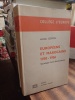 Européens et marocain, 1930-1956. Sociologie d'une décolonisation. CERYCH Ladislav