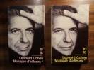 Musique d'ailleurs - volumes 1 et 2. Anthologie de poèmes et de chansons. COHEN Leonard