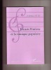 Francis Poulenc et la musique populaire. Dominique ARBEY