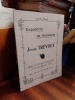 Exposition de peintures de Joseph Tr&eacute;voux. [TREVOUX Joseph] GERMAIN Alphonse