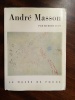 André Masson. (MASSON André) /JUIN Hubert
