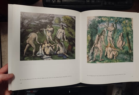 Paul Cézanne : Les baigneuses. [CEZANNE PAUL] KRUMRINE Mary Louise & al.