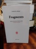 Fragments. SCHLEGEL Friedrich