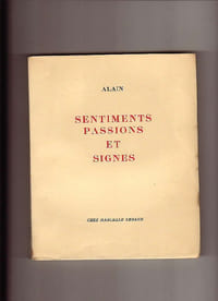 Sentiments, passions et signes