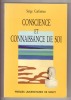 Conscience et connaissance de soi. CARFANTAN Serge