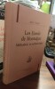 Les "Essais" de Montaigne. Méthode(s) et méthodologies. [MONTAIGNE] SUPPLE James J.