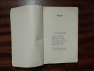 1er Cahier de la Renaissance Française. Quarante poètes - 1942. COLLECTIF