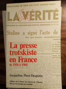 La presse trotskiste en France de 1926 à 1968