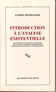Introduction à l'analyse existentielle. BISWANGER Ludwig