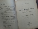 Paris Moscou Tiflis. Notes et Souvenirs d'un Voyage à travers la Russie Soviétique. WULLENS Maurice