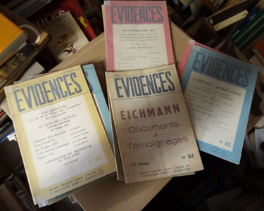 Evidences 31, 52, 55, 61, 65, 67, 68, 71, 72, 73, 77, 78, 80, 81, 84, 85 et 87