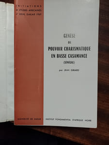 Genèse du pouvoir charismatique en Basse Casamance