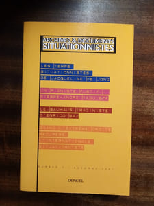 Archives & documents situationnistes n° 1