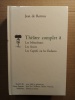 Théâtre complet 8. Les Ménechmes / Les Sosies / Les captifs ou les Esclaves. ROTROU (de) Jean