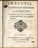 Recueil de pièces et mémoires concernant le règlement à faire entre la juridiction de la conservation de Lyon, et les juridictions consulaires. ...
