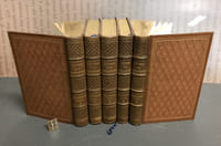 [Réunion factice de 4 ouvrages en reliures uniformes]. Œuvres complètes... Nouvelle édition revue par l'auteur contenant cinquante-trois gravures sur acier... Les dix chansons nouvelles... - Musique des chansons de Béranger... - Dernières chansons... de 1834 à 1851... - Ma biographie. Ouvrage posthume...