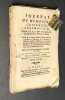 Journal de médecine, chirurgie, pharmacie, etc. par M. A. Roux... Octobre 1769. Tome XXXI. . 