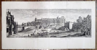 [Estampe]. Veüe du Chasteau de Blois. Conspectus Regia Blesensis. [Gravure à l'eau-forte].