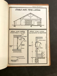 Restauration de l'habitat rural. Documents généraux et planches types. Bourbonnais, Auvergne, Velay.