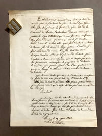 [Document manuscrit]. Procès-verbal du garde champêtre. 