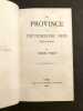 La province en décembre 1851. Etude historique.. EUGÈNE TÉNOT (Pierre-Paul TÉNOT, dit...)