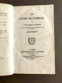 Le livre de famille, ou entretiens familiers sur les connoissances les plus nécessaires à la jeunesse.
