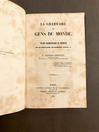 La grammaire des gens du monde, ou études grammaticales et critiques sur les Méditations, les Harmonies, Jocelyn, etc.