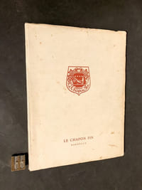 [Catalogue]. La cave du Chapon Fin. 