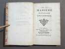 De la manière d'apprendre les langues. . [RADONVILLIERS (L'Abbé Claude-François-Lizarde de)]