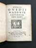 Fastorum liber primus [secundus, tertius, quartus, quintus et sextus]. . OVIDE