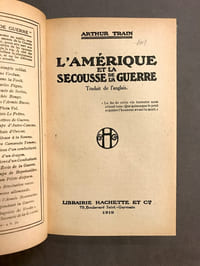 L'Amérique et la secousse de la Guerre. Traduit de l'anglais.
