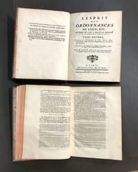 L'Esprit des Ordonnances de Louis XIV. Ouvrage où l'on a réuni la théorie et la pratique des ordonnances.