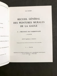 Recueil général des peintures murales de la Gaule. 1- province de Narbonnaise 1- Glanum. [Texte et illustrations].